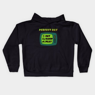 Gamers Tshirt - Perfect day for Gamers Kids Hoodie